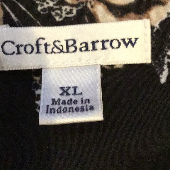 EVAN PICONE Dress plus Croft & Barrow black & Floral blouse - Picture 6 of 7